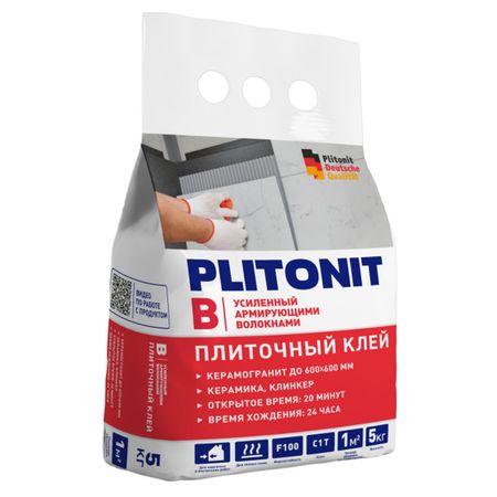 клей плиточный PLITONIT В 5кг