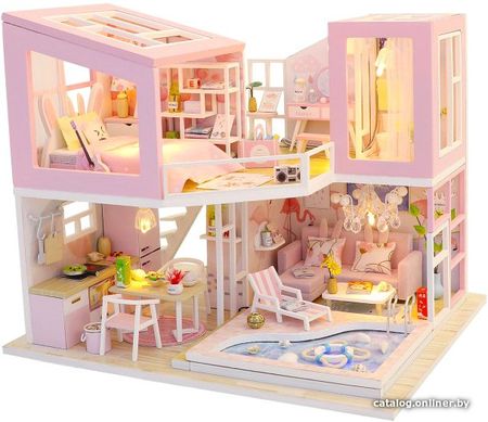 Румбокс Hobby Day MiniHouse Розовый фламинго M915