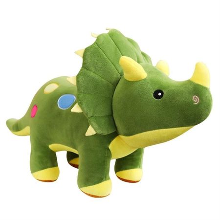 Kids Toy Stegosaurus Dinosaur Plush Doll Stuffed Animal Dinosaur Stuffed Toy Plush Dinosaur Toys зелёный