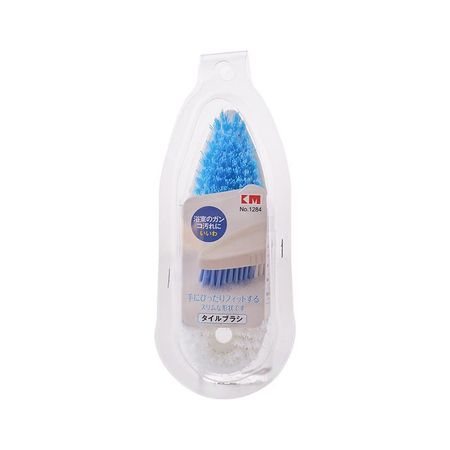 Water Drop Shape Floor Scrub Brush With Long Lasting Bristles For Home Use