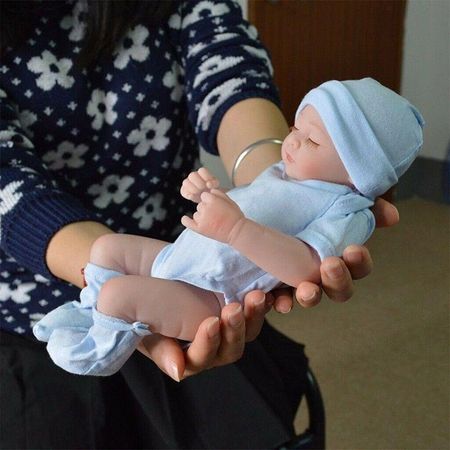 10-дюймовые Реалистичные Куклы из Мягкого Винила и Силикона на Все Тело для Девочек, Реалистичный Компаньон для Новорожденного