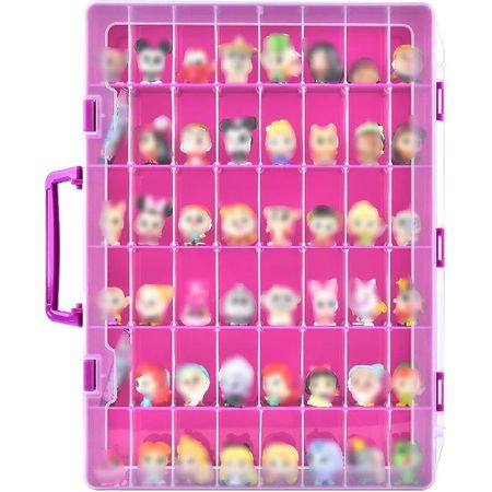 Витрина, совместимая с коллекционными мини-фигурками Disney Doorables / для MGA Entertainment Miniverse. Контейнер-органайзер для хранения игрушек для Multi