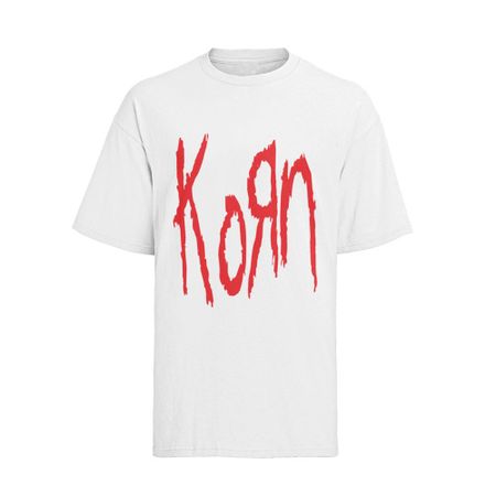 Korn стилизованный David Brian Bands Музыка Рок Гранж 80-х Мужская Био Футболка 2XL