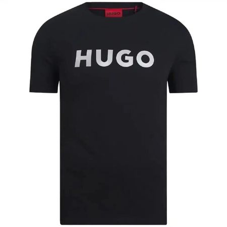 Высококачественная брендовая мужская футболка HUGO с коротким рукавом, роскошная футболка, летняя повседневная хлопковая женская футболка, модная детская одежда, футболки XXXXXL чёрный
