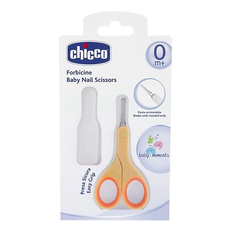 Ножницы CHICCO Ножницы с закругленными концами, детские, оранжевые