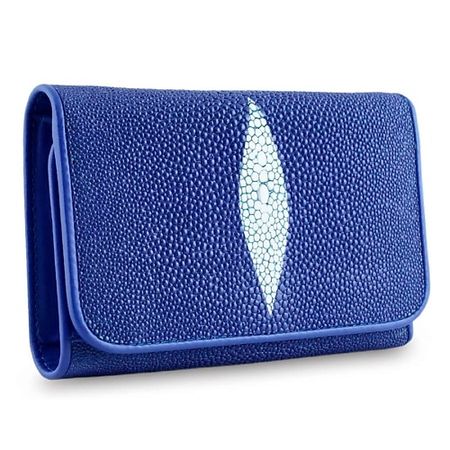 Кошелек EXOTIC LEATHER GENUINE PREMIUM ACCESSORIES Кошелек из скатовской кожи