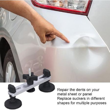 Dents Removal Repair Tools, Dent Bridge Puller Paintless Durable with Suckers for Sheet Metal Processing for Car Body for DIY Home Maintenance for