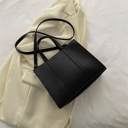 2023 New Summer Fashion Simple Chic Pu Tote Bag Street Style Shoulder Bag