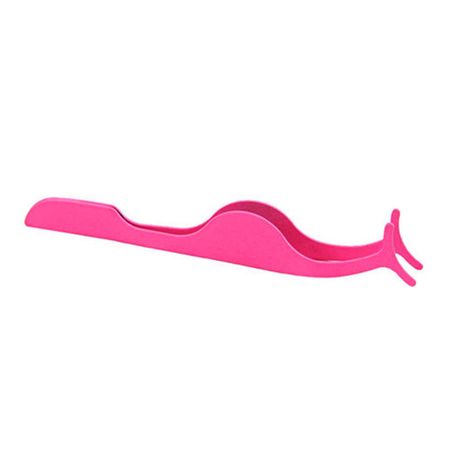 Extension Applicator Makeup Tool Auxiliary Clip False Eyelashes Tweezers Stainless Steel Nipper розовый