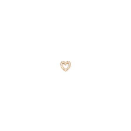 Медальоны Loquet London Шарм Diamond heart