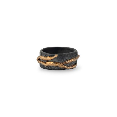 Широкие кольца Kintsugi Jewelry Кольцо Kintsugi