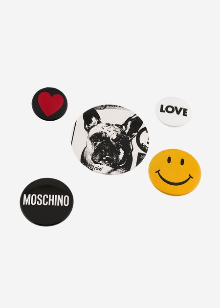 Броши Moschino Набор из 5 значков Moschino