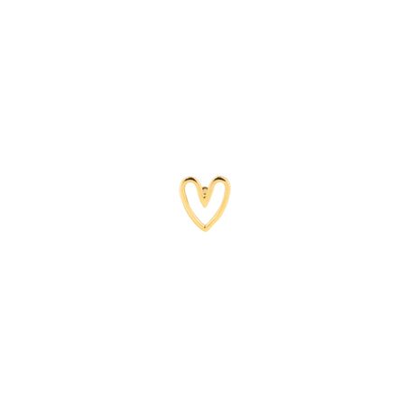 Моносерьги Lovelavka Пусета Open Heart