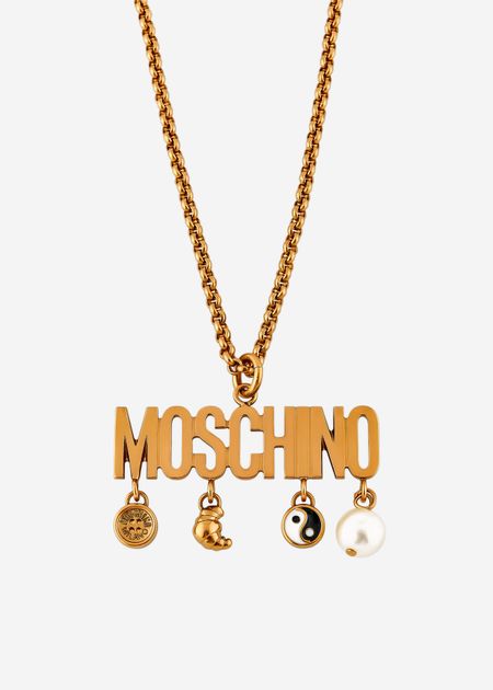 Колье Moschino Колье-цепь Moschino с подвесками
