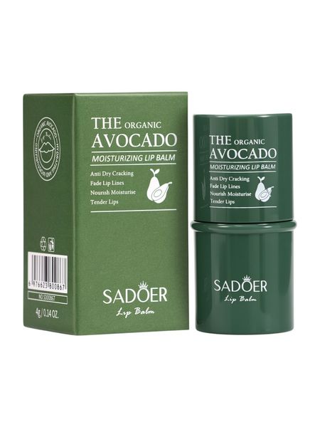 Бальзам для губ SADOER, с авокадо 4 г