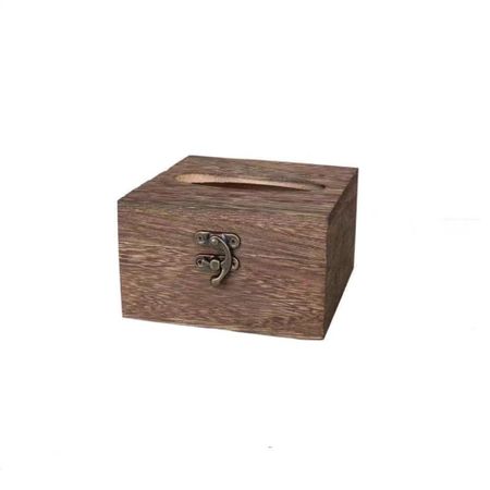 Vintage Tissue Box Treasure Box Design Tissue Case Napkin Dispenser Napkin Holder  Hotel Brown-Square