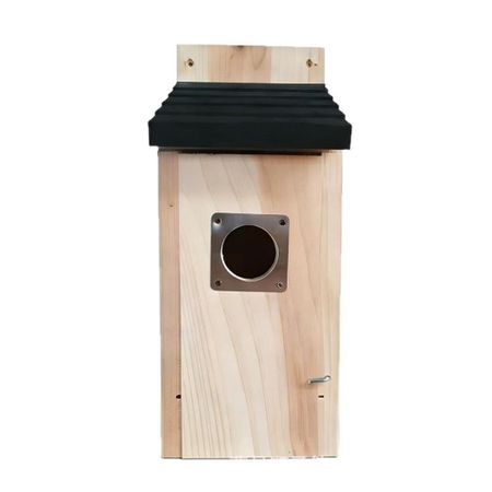 Incubation Box Wooden Bird House Weatherproof Nesting Box Bird Nest House  Lawn чёрный