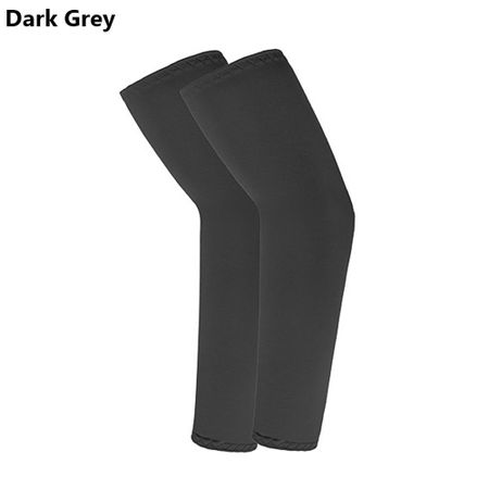 thumb Sportswear Basketball Summer Cooling Arm Cover Arm Sleeves Sun Protection Outdoor Sport Dark Grey