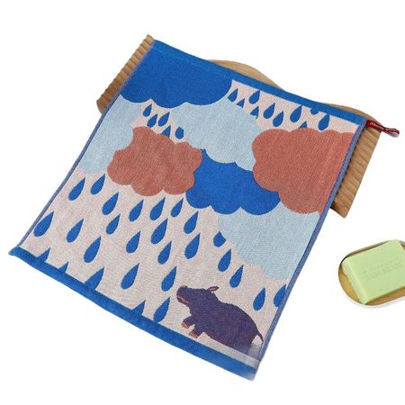 Pure Cotton Square Towel, Pure Cotton Towel, Kitchen Towel, Cotton Gauze, Pure Cotton Dishcloth, Tea Towel, Home Restaurant