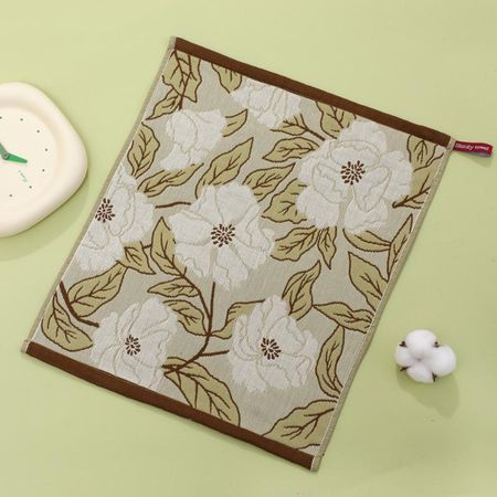 1Pc Pure Cotton Towel Pure Cotton Square Towel Kitchen Towel Cotton Gauze Pure Cotton Dishcloth Tea Towel Home Restaurant