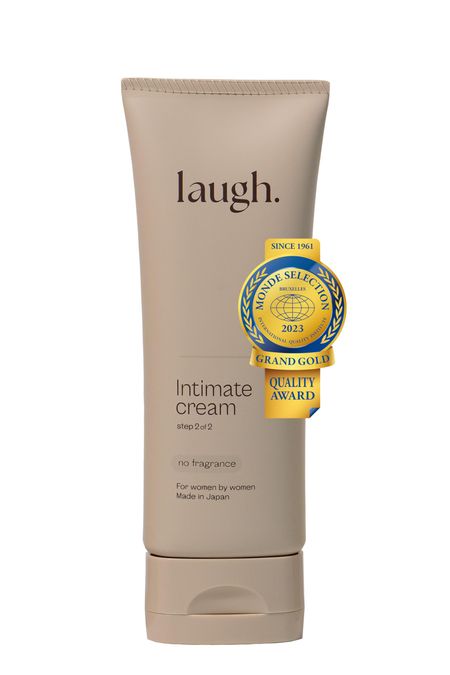 [laugh.]laugh. Laugh. Laugh. Intimate Cream for Delicate Zone Care, Darkening, Moisturizing, Dryness, Hydration, 75ml (Fragrance-Free)  Serial Number