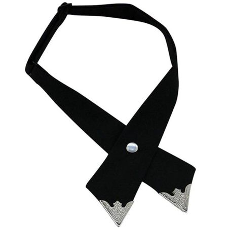 DRASAWEE (JP) Simple Plain Cross Tie Ribbon Tie Formal WeddingReceptionPartyDance #1