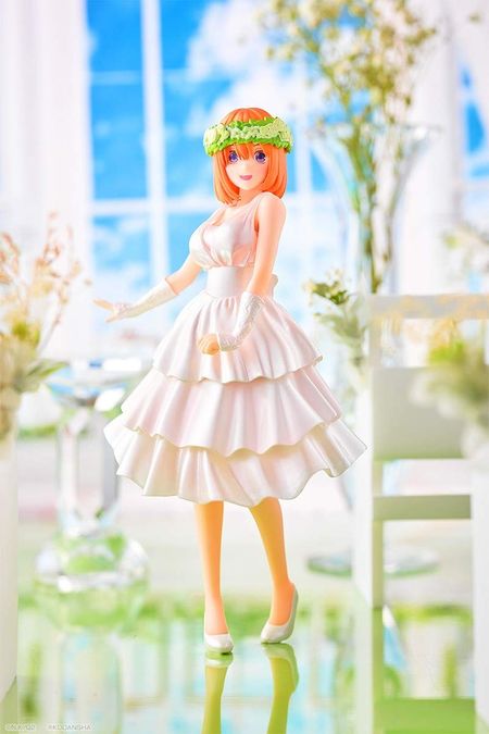 Banpresto Ichiban Kuji Quintessential Quintuplets BrideStyle Prize Yotsuba Nakano Bride Figure D (1 type)