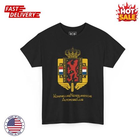 Dutch Automobile Club Inspired T shirt Netherlands Racing Cars Tee Race Fan Gift 4XL