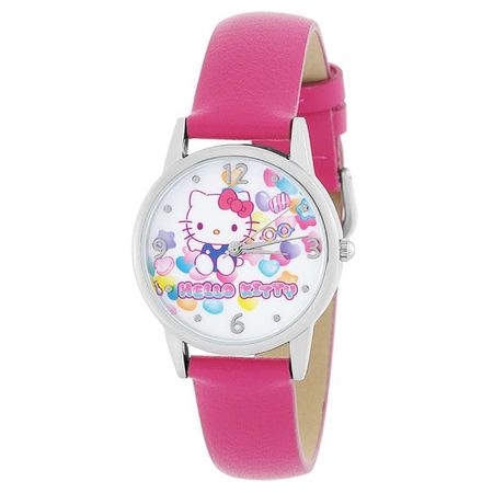 Часы Flame Sanrio Hello Kitty СДЕЛАНО В ЯПОНИИ JR4D0001 Розовые [Sun Co., Ltd.] J-Axis Женские