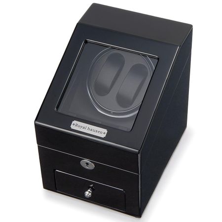Royal Hausen Watch Winder, Winding Machine, 2-Watch3-Watch Capacity, GC03-S66BB