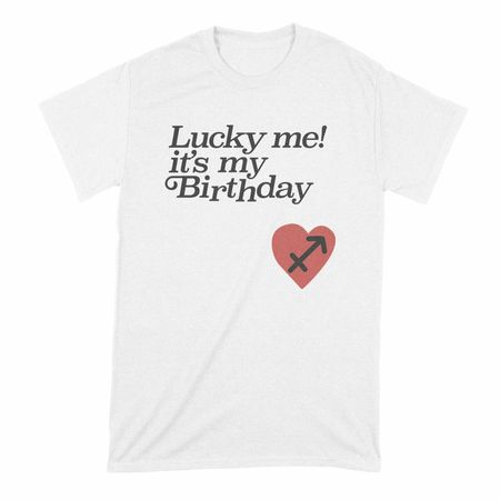 Lucky Me Its My Birthday Shirt L