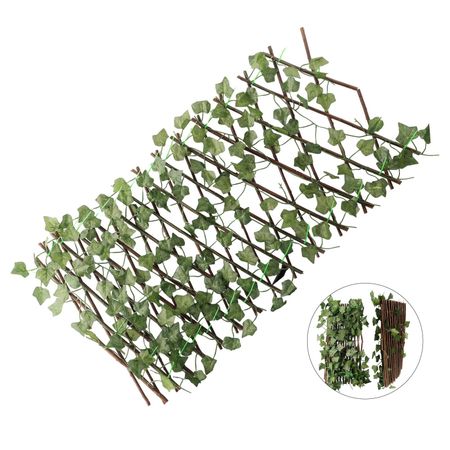 Artificial Ivy Fence Artificial Ivy Fence Fake Plants Home Décor Ivy Fence Sweet potato
