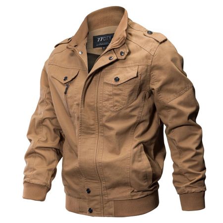 Men s Clothing Jacket Coat Military Clothing  Outwear Breathable Coat M хаки
