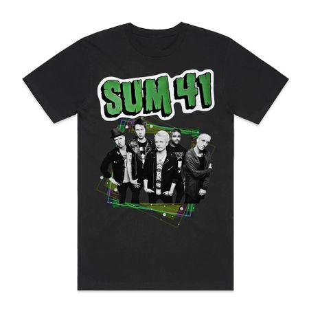 Sum 41 Band Music Rock And Roll Black Unisex All Size Shirt XX368 Unisex T-Shirt XXXXL