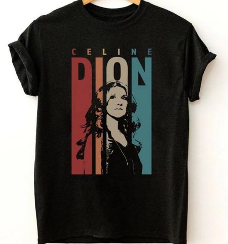Винтажная футболка Celine Dion 100% хлопок Мужские футболки Топ Хлопок Для мужчин Женщин Все размеры S-2345XL S