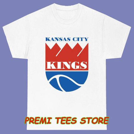 Kings Basketball Kansas City Men s White Size S-3XL S