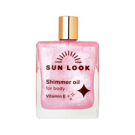 Масло для тела SUN LOOK Масло-шиммер (розовый)