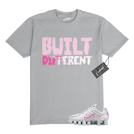 Shox TL Metallic Platinum Pink Foam White Pinksicle T Shirt to Match BUILT L