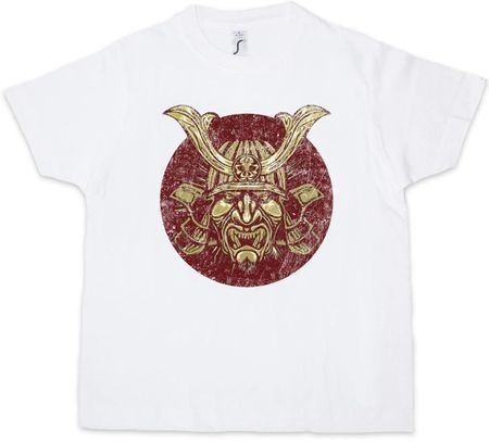 SAMURAI V Kids Boys T-Shirt Samurai Ninja Japan Warrior Sword Dakana Armor 150