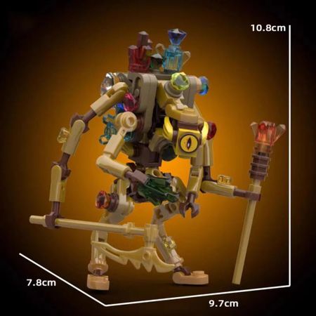 MOC Собиратель драгоценных камней Детская головоломка Конструктор Игрушка Подарок PDF drawings
