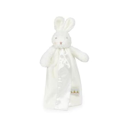 BUNNIES BY THE BAY Bunnies by the Bay BUNNIES BYE THE BAY Baby Safety Blanket Mini Size Rabbit White Bed Hug Blanket byebyebuddy Bunny/White 151100