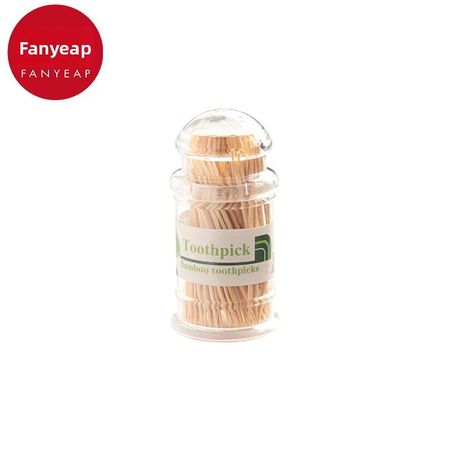 Portable Automatic Simplistic Home Living Room Press Type Toothpick Holder Replacements Available Personal Hygiene Tool