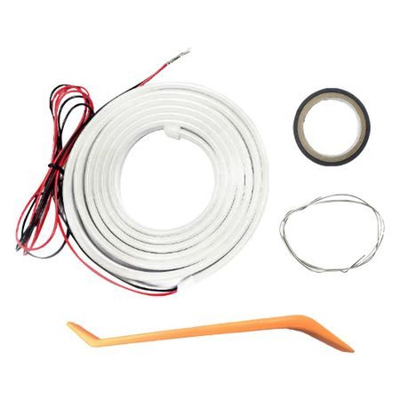 2/4M LED Car Trunk Light Strip No Drilling Dynamic Flowing Light Strip Car Trunk Ambient Lighting Strip for Truck Trunk Decor 2M Yellow