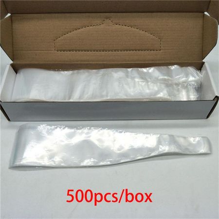 500 Pcs Disposable Sheath/Sleeve/Cover Dental Oral Intraoral Camera For Dentistry Lab Endoscope Film Handle Protect Sleeve 500pcs per box