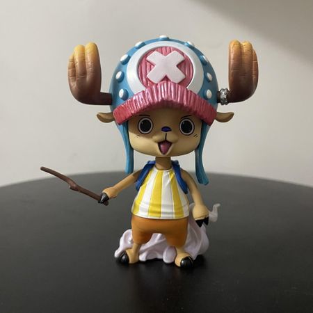 One Piece Chopper Pvc Figure With Smile Face For Desk And Car Decor Smile Face