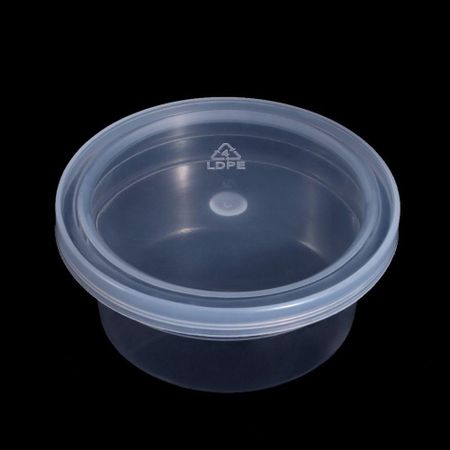3/20PCS New Plastic Bin Organization Ball Cup Foam Container Clay Storage With Lids 3PCS