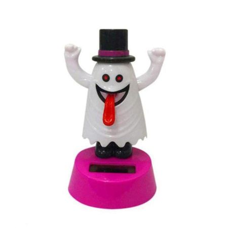Animated Toy Solar Powered Halloween Bobble Dancer Toy Shaking Head Dolls Solar Dancing Toy 01