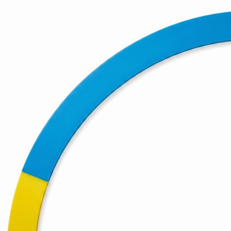 Silicone Material Putting Practice Ring Waterproof Golf Training Aid Golf Practice Target  Backyard жёлтый/синий