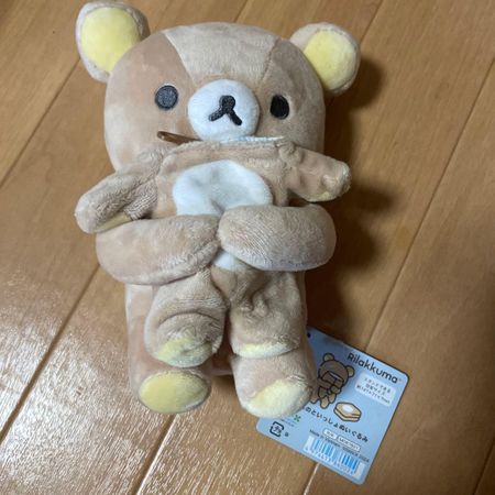 Rilakkuma Rilakkuma stuffed animal with favorite things