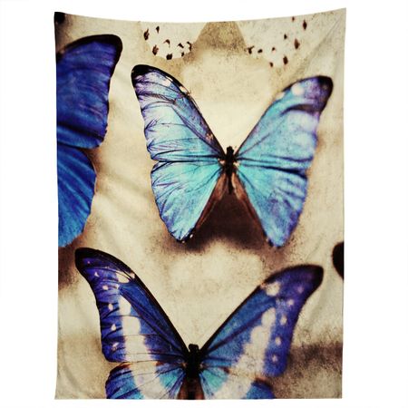 BLUE BLUE tapestry 75x100 чёрный